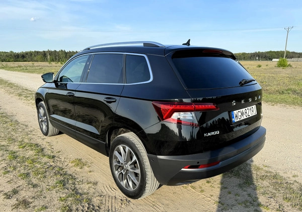 Skoda Karoq cena 109500 przebieg: 99363, rok produkcji 2021 z Gniew małe 254